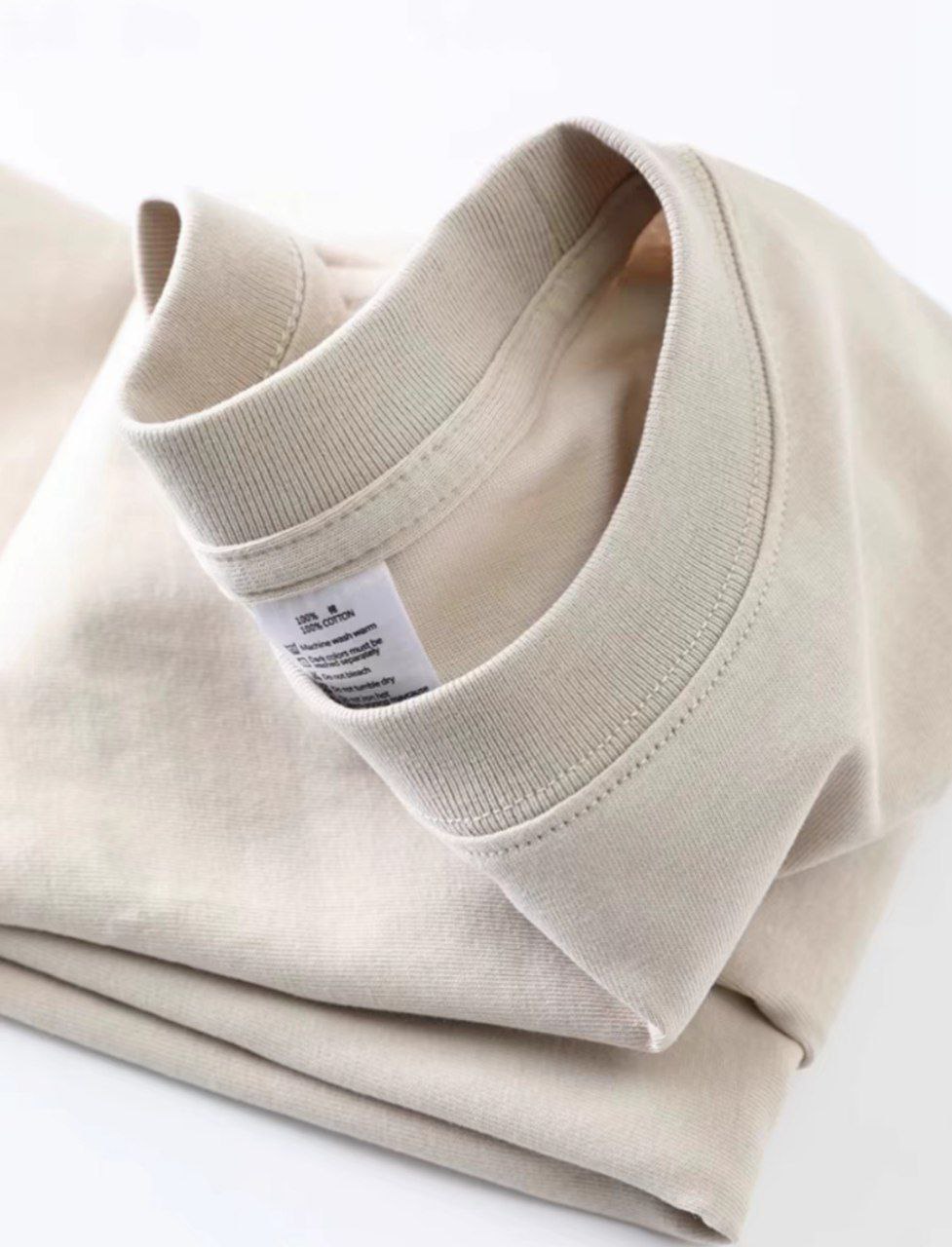 Базовая футболка oversize 100% cotton